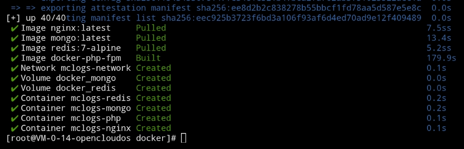 在宝塔面板上通过Docker模块和容器编排搭建McLogs-Next